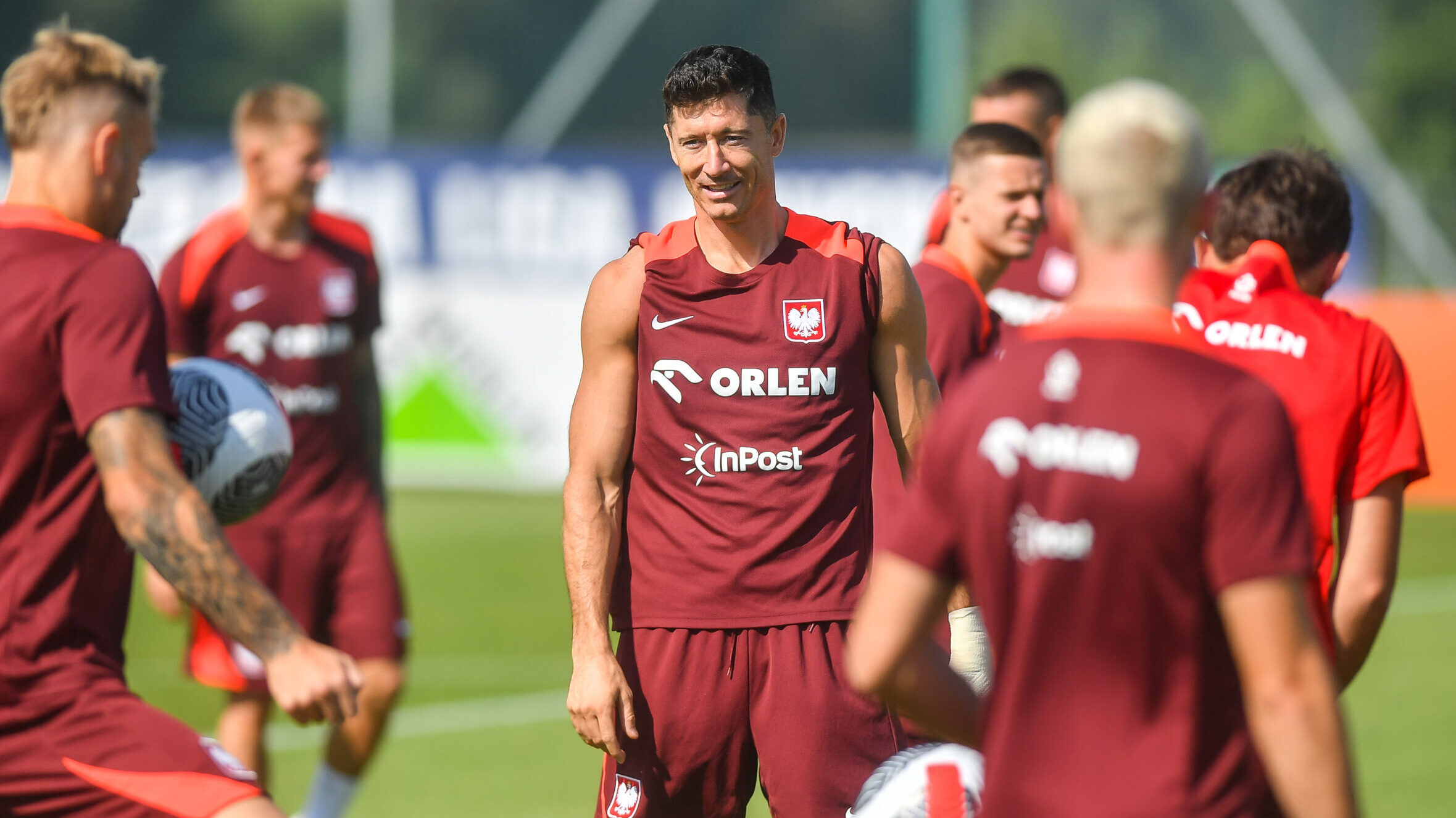 WARSZAWA 04.09.2024
TRENING REPREZENTACJI POLSKI PRZED MECZEM ZE SZKOCJA --- POLISH FOOTBALL NATIONAL TEAM TRAINING SESSION BEFORE THE MATCH WITH SCOTLAND
ROBERT LEWANDOWSKI
FOT. JACEK PRONDZYNSKI/400mm.pl