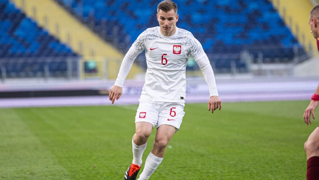 CHORZOW, 26.03.2024
MECZ ELIMINACJE MISTRZOSTW EUROPY POLSKA - BULGARIA U21
UEFA EUROPEAN UNDER-21 CHAMPIONSHIP 2024 QYALIFYING ROUND FOOTBALL GROUP D MATCH: POLAND - BULGARIA
NZ LEGOWSKI MATEUSZ
FOT. ZUZA TWARDOSZ / 400mm.pl