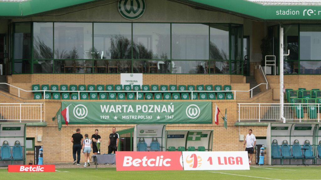 GRODZISK WIELKOPOLSKI 27.07.2024
SPORT PILKA NOZNA FOOTBALL
BETCLIC I LIGA SEZON 2024/25
MECZ WARTA POZNAN - WISLA PLOCK
POLISH FIRST LEAGUE FOOTBALL WARTA POZNAN - WISLA PLOCK
NZ stadion reklama marketing betclic
FOT. TOMASZ BROWARCZYK / 400mm.pl