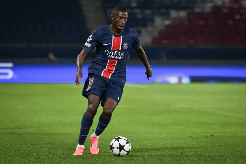 Paris Saint-Germain’s forward Ousmane Dembele controls the ball during the UEFA Champions League football match between Paris Saint-Germain and Girona FC at the Parc des Princes stadium in Paris on September 18, 2024. Photo by Firas Abdullah/ABACAPRESS.COM 
LIGA MISTRZOW UEFA PILKA NOZNA SEZON 2024/2025
FOT. ABACA/newspix.pl / 400mm.pl

POLAND ONLY !!!
---
newspix.pl / 400mm.pl