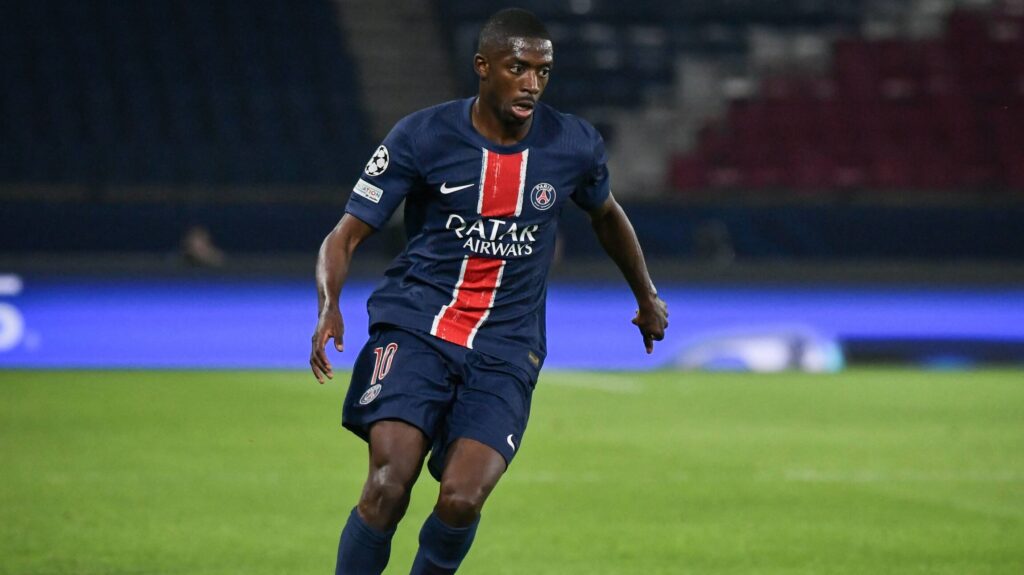 Paris Saint-Germain’s forward Ousmane Dembele controls the ball during the UEFA Champions League football match between Paris Saint-Germain and Girona FC at the Parc des Princes stadium in Paris on September 18, 2024. Photo by Firas Abdullah/ABACAPRESS.COM 
LIGA MISTRZOW UEFA PILKA NOZNA SEZON 2024/2025
FOT. ABACA/newspix.pl / 400mm.pl

POLAND ONLY !!!
---
newspix.pl / 400mm.pl