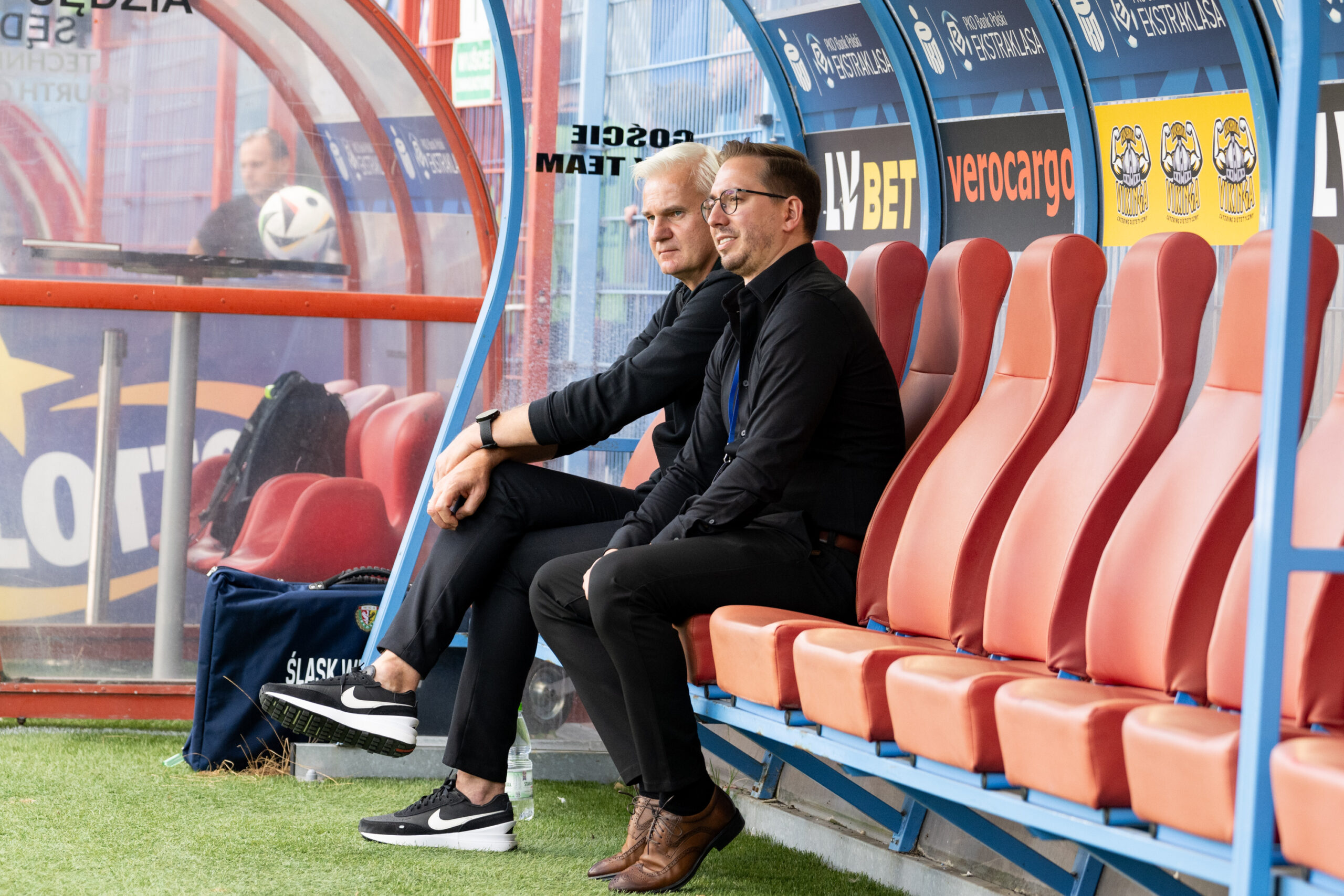 Gliwice 28.07.2024
MECZ 2. KOLEJKA PKO EKSTRAKLASA PILKI NOZNEJ SEZON 2024/25 --- POLISH FOOTBALL TOP LEAGUE MATCH: PIAST GLIWICE - SLASK WROCLAW
Jacek Magiera , David Balda
FOT. PAWEL LIPNICKI/400mm.pl