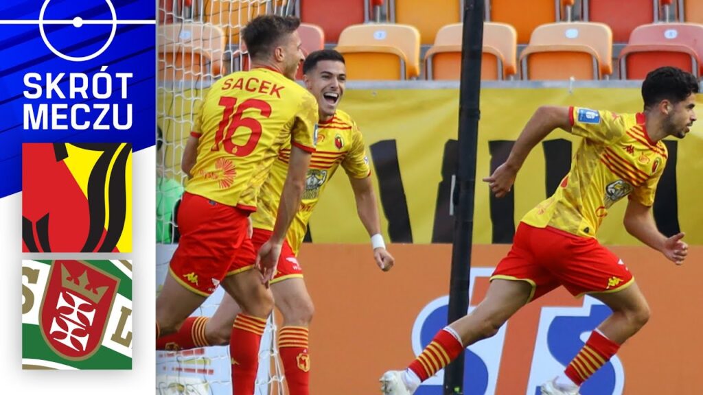 SKRÓT MECZU: Jagiellonia Białystok 3:2 Lechia Gdańsk