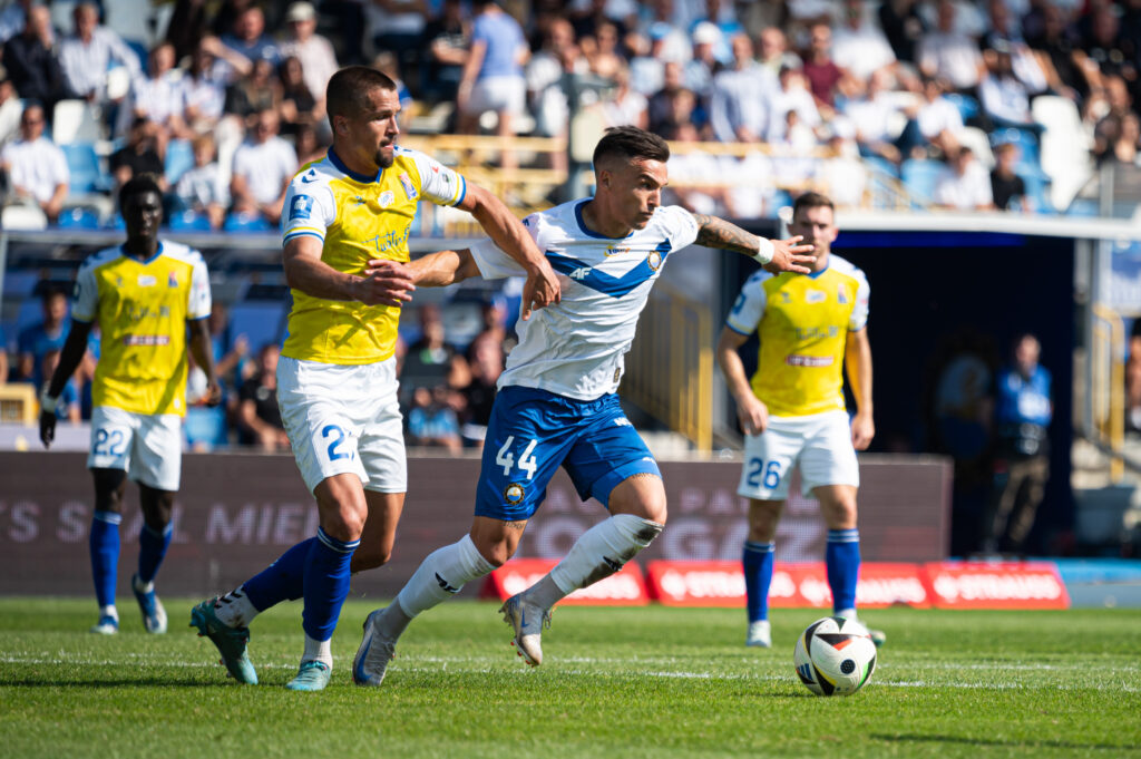 MIELEC 22.09.2024
MECZ 9. KOLEJKA PKO EKSTRAKLASA SEZON 2024/25 --- POLISH FOOTBALL TOP LEAGUE MATCH: FKS STAL MIELEC - MOTOR LUBLIN
SERGIY KRYKUN 
FOT. MICHAL TRZPIS/400MM.PL