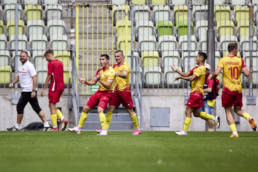 13.08.2023 GDANSK
PILKA NOZNA 
1 LIGA - PIERWSZA LIGA 
LECHIA GDANSK - ZNICZ PRUSZKOW
N/Z PATRYK CZARNOWSKI
FOT,Image: 796924634, License: Rights-managed, Restrictions: , Model Release: no, Credit line: JACEK KOSLICKI / FotoNews / Forum