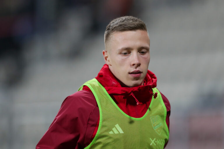 March 9, 2024, Krakow, Poland: Jakub Myszor of Rakow Czestochowa seen in action during Polish PKO Ekstraklasa League 2023/2024 football match between Puszcza Niepolomice and Rakow Czestochowa at Cracovia  Stadium. Final score; Puszcza Niepolomice 1:1 Rakow Czestochowa.,Image: 856638955, License: Rights-managed, Restrictions: , Model Release: no, Credit line: Grzegorz Wajda / Zuma Press / Forum