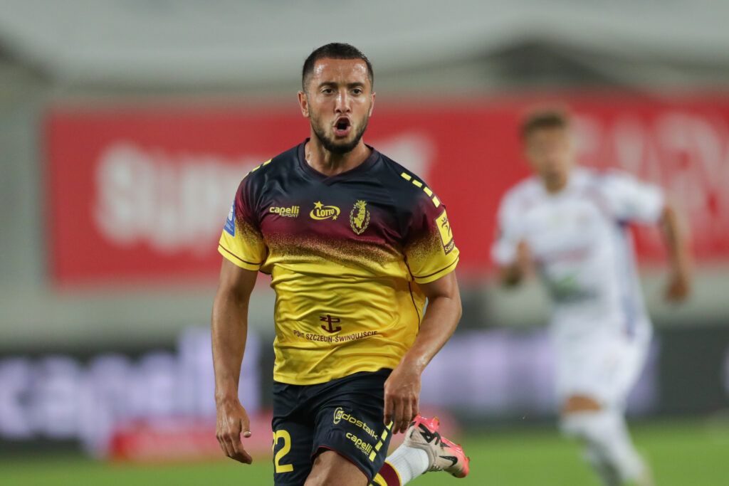 August 2, 2024, Zabrze, Poland: Vahan Bichakhchyan of Pogon Szczecin seen in action during Polish League PKO BP Ekstraklasa 2024/2025 football match between Gornik Zabrze and Pogon Szczecin at Arena Zabrze. Final score; Gornik Zabrze 1:0 Pogon Szczecin.,Image: 897759279, License: Rights-managed, Restrictions: , Model Release: no, Credit line: Grzegorz Wajda / Zuma Press / Forum