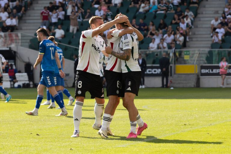 Legia Warszawa - Motor Lublin 01.09.2024 football, Warsaw, polish PKO Ekstraklasa League season 2024/2025 game match: Legia Warszawa - Motor Lublin image shows: goal Pawel Wszolek Photo Katarzyna Plewczynska/Fotostyk Copyright: xFotostykxPhotoxAgencyx 20240901FCTKP249,Image: 903872678, License: Rights-managed, Restrictions: , Model Release: no, Credit line: IMAGO / imago sport / Forum