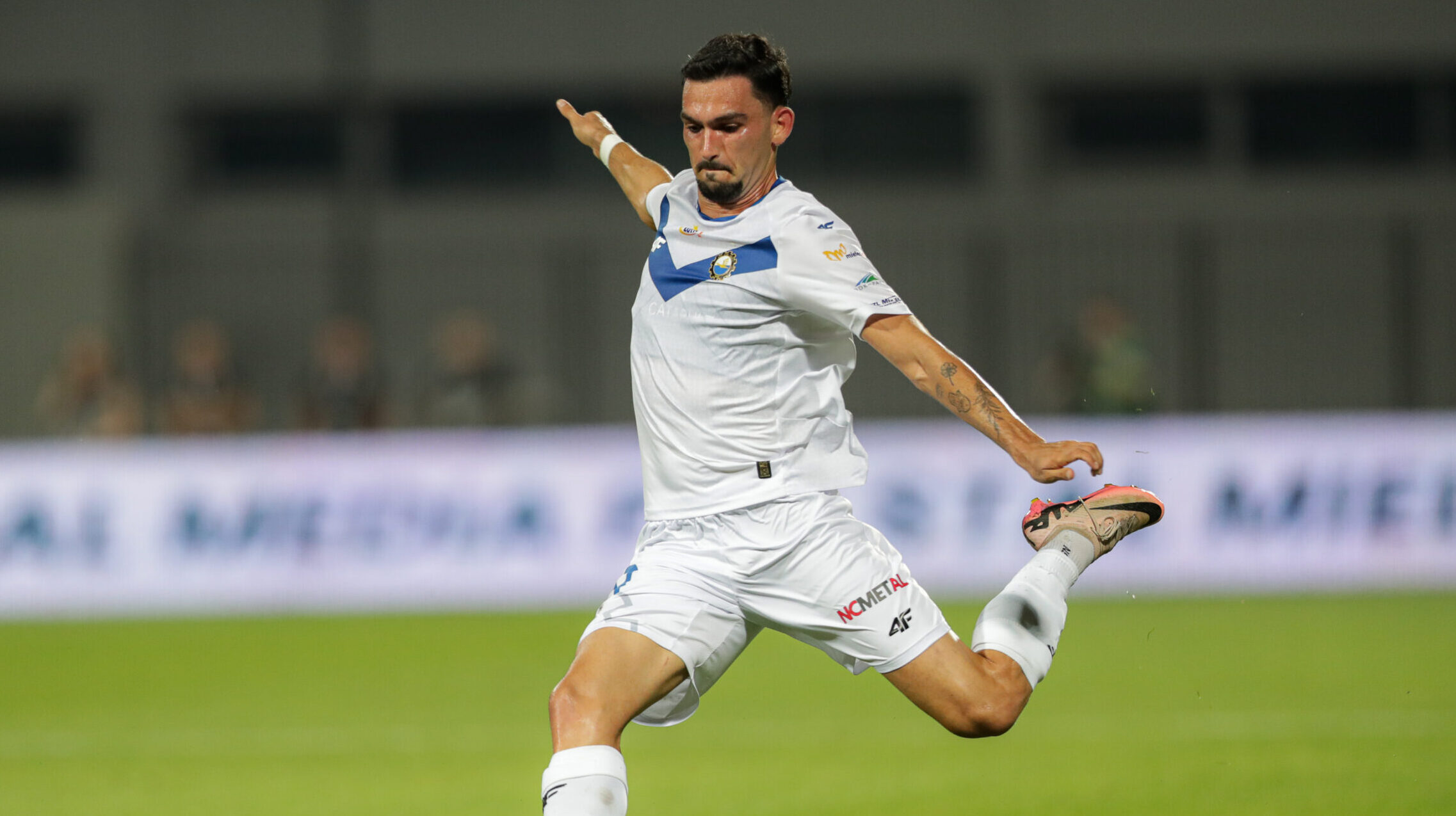 August 30, 2024, Mielec, Poland: Ravve Assayag of Stal Mielec in action during the Polish League PKO BP Ekstraklasa 2024/2025 football match between Stal Mielec and Lech Poznan at Municipal Stadium. Final score; Stal Mielec 0:2 Lech Poznan.,Image: 904456944, License: Rights-managed, Restrictions: , Model Release: no, Credit line: Grzegorz Wajda / Zuma Press / Forum