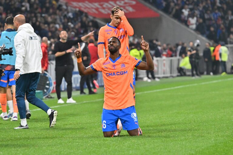 Joie de Ulisses Garcia marseille FOOTBALL: Olympique Lyonnais vs Olympique de Marseille - 22/09/2024 FredericChambert/Panoramic,Image: 910989178, License: Rights-managed, Restrictions: PUBLICATIONxNOTxINxFRAxBEL, Model Release: no, Credit line: FrĂ�Â©dĂ�Â©ric Chambert / imago sport / Forum