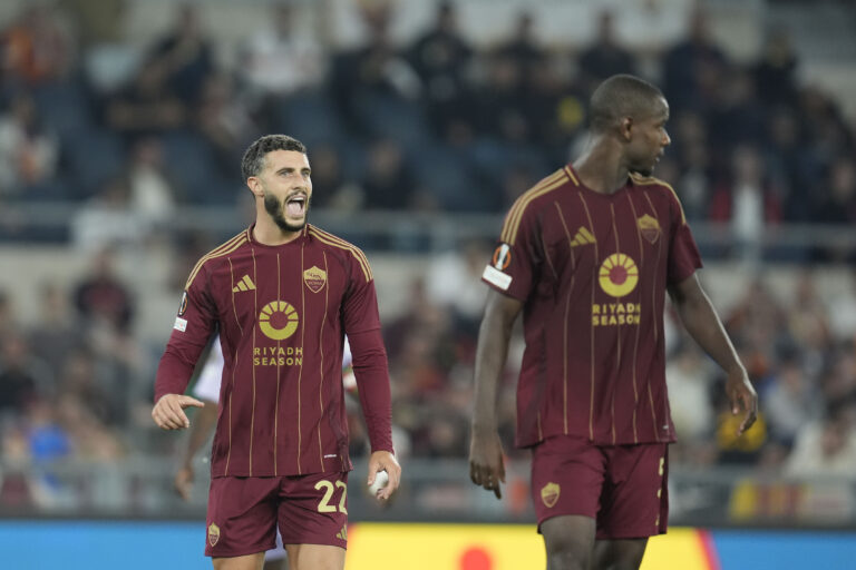 Nico Serrano (Athletic Club) yells during the UEFA Europa League 2024/25 League Phase MD1 match between AS Roma v Athletic Club at Stadio Olimpico on September 26, 2024 in Rome, Italy.   (Photo by Matteo Ciambelli/DeFodi Images) 
LIGA EUROPY PILKA NOZNA SEZON 2024/2025
FOT.DEFODI IMAGES/newspix.pl / 400mm.pl
POLAND ONLY!

---
newspix.pl / 400mm.pl