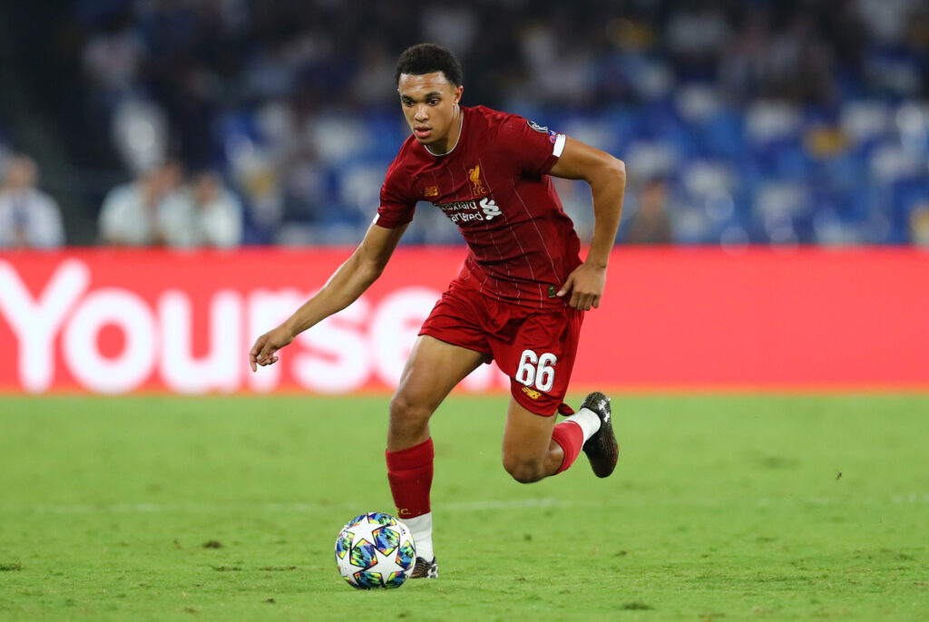 Trent Alexander Arnold of Liverpool during the UEFA Champions League Group E match SSC Napoli v Liverpool Fc at the San Paolo Stadium in Naples, ITALY - 17/09/2019
Photo Matteo Ciambelli / Sipa Press
17.09.2019 Neapol
Pilka nozna
Liga Mistrzow 2019/2020
Napoli SSC - Liverpool FC
Foto: Matteo Ciambelli / SIPA / Pressfocus
POLAND ONLY !!!