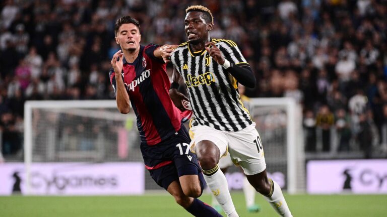 August 27, 2023, Torino, Italia: Foto Marco Alpozzi/LaPresse 27 Agosto 2023 - Torino, Italia - Sport, Calcio - Juventus vs Bologna - Serie A TIM 2023 / 2024 - Allianz Stadium. Nella foto: Paul Pogba (Juventus FC)..Photo Marco Alpozzi/LaPresse August 27, 2023 - Turin, Italy Sport, Soccer - Juventus vs Bologna- Italian Serie A Football Championship 2023 / 2024 - Allianz Stadium. In the pic : Paul Pogba (Juventus FC) (Credit Image: © Marco Alpozzi/LaPresse via ZUMA Press)
PILKA NOZNA LIGA WLOSKA SEZON 2023/2024
FOT. ZUMA/newspix.pl / 400mm.pl
POLAND ONLY!
---
newspix.pl / 400mm.pl