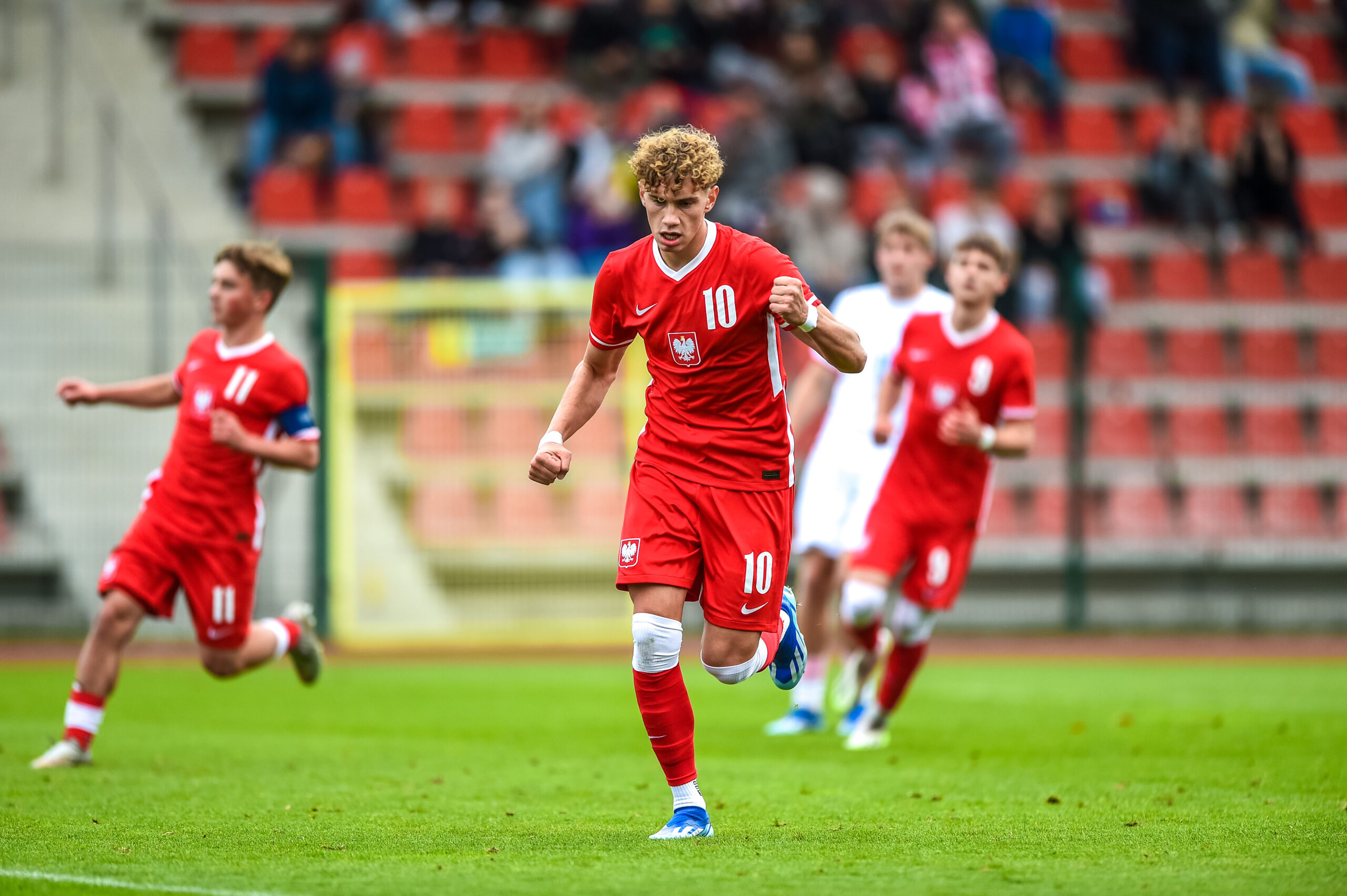 Brzeg, 17.10.2023
PILKA NOZNA
REPREZENTACJA POLSKI U18 FRIENDLY MATCH MECZ TOWARZYSKI POLAND - CZECH REPUBLIC
Polska - Czechy
NZ RADOSC DANIEL MIKOLAJEWSKI
FOT. MIROSLAW SZOZDA / 400mm.pl