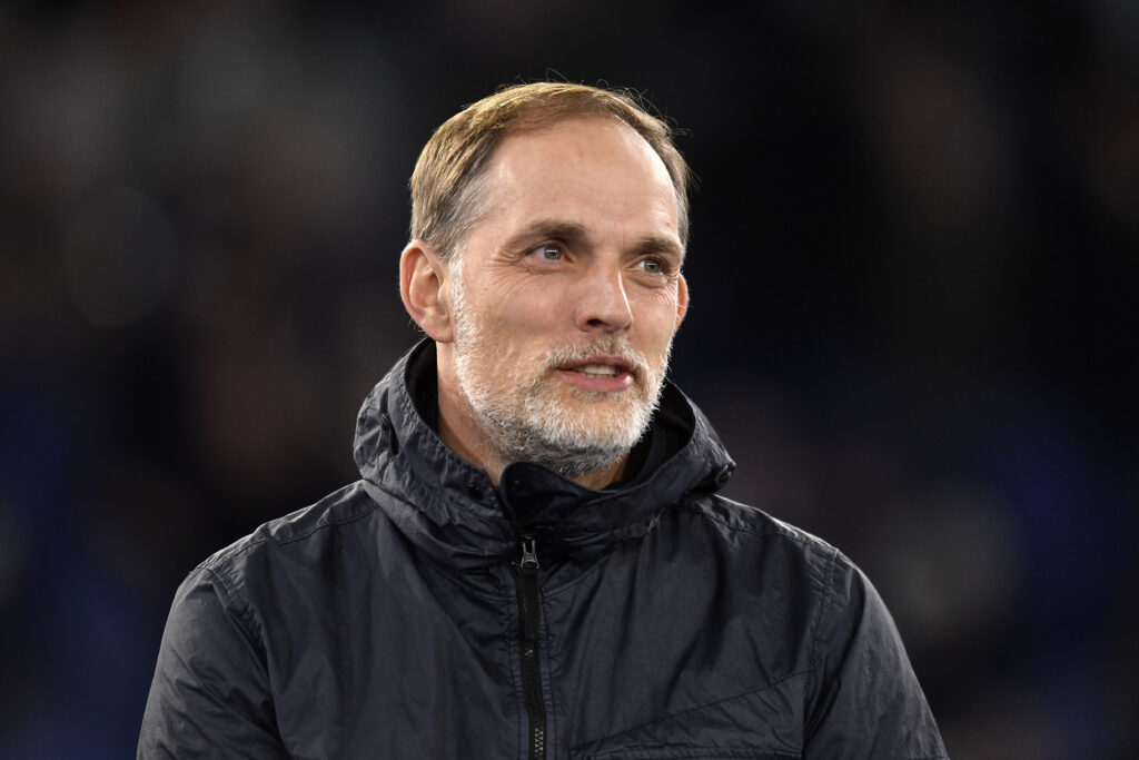 Thomas Tuchel head coach of Bayern Munchen during  the Champions League football match between SS Lazio and FC Bayern Munchen at Olimpico stadium in Rome (Italy), February 14th, 2024./Sipa USA *** No Sales in Italy ***
2024.02.14 Rzym
pilka nozna liga mistrzow
Lazio Rzym - Bayern Monachium
Foto Antonietta Baldassarre/Insidefoto/SIPA USA/PressFocus

!!! POLAND ONLY !!!