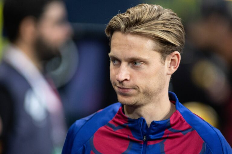 April 13, 2024, Cadiz, Cadiz, SPAIN: Frenkie de Jong of FC Barcelona looks on during the Spanish league, La Liga EA Sports, football match played between Cadiz CF and FC Barcelona at Nuevo Mirandilla stadium on April 13, 2024, in Cadiz, Spain. (Credit Image: © Joaquin Corchero/AFP7 via ZUMA Press Wire)
PILKA NOZNA LIGA HISZPANSKA SEZON 2023/2024
FOT. ZUMA/newspix.pl / 400mm.pl
POLAND ONLY!
---
newspix.pl / 400mm.pl