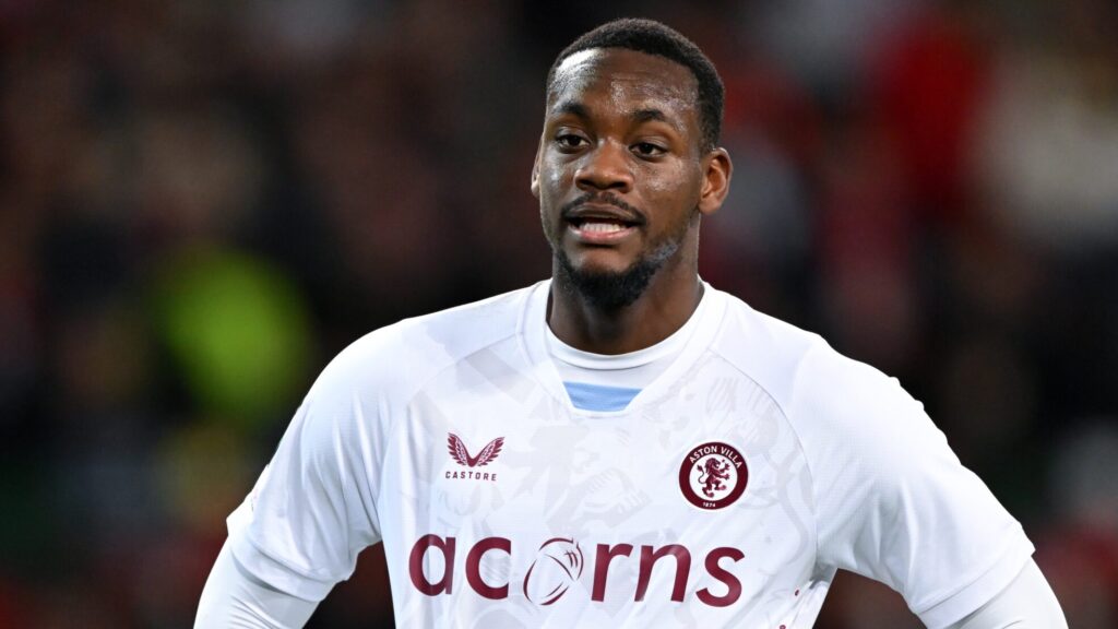 4/18/2024 - LILLE - Jhon Duran of Aston Villa FC during the UEFA Conference league quarter-final match between Lille OSC and Aston Villa at Stade Pierre Mauroy on April 18, 2024 in Lille, France. ANP | Hollandse Hoogte | GERRIT VAN COLOGNE /ANP/Sipa USA
2024.04.18 Lille
pilka nozna Liga Konferencji Europy
Lille OSC - Aston Villa
Foto ANP/SIPA USA/PressFocus

!!! POLAND ONLY !!!