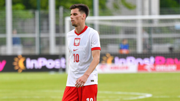 2024.06.01 Radom
pilka nozna mecz towarzyski 
Polska U21 - Macedonia Pln U21
N/z Filip Marchwinski
Foto Pawel Bejnarowicz / PressFocus

2024.06.01 Radom
Football - friendly match
Polska U21 - Macedonia Pln U21
Filip Marchwinski
Credit: Pawel Bejnarowicz / PressFocus