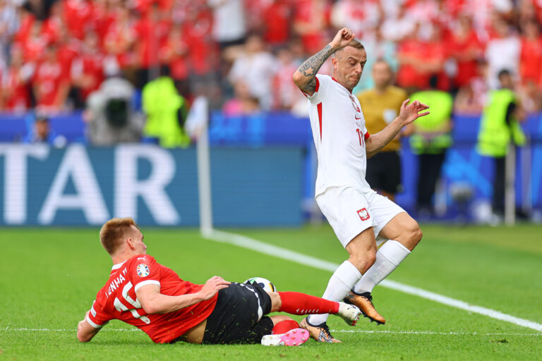 2024.06.21 Berlin
Pilka nozna 
Reprezentacja Mistrzostwa Europy EURO 2024 Niemcy
Polska - Austria
N/z Kamil Grosicki
Foto Pawel Andrachiewicz / PressFocus

2024.06.21 Berlin
Football 
European Championships 2024 EURO 2024 Germany
Poland - Austria
Kamil Grosicki
Credit: Pawel Andrachiewicz / PressFocus