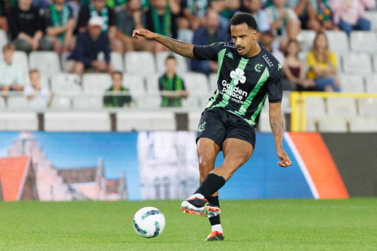 August 29, 2024, Brugge, Belgium: Cercle&#039;s Senna Miangue pictured in action during a soccer game between Belgian Cercle Brugge KSV and Polish Wisla Krakow, Thursday 29 August 2024 in Brugge, the return leg of the play-offs for the UEFA Conference League competition. Cercle won the first leg 1-6. (Credit Image: © Kurt Desplenter/Belga via ZUMA Press)
LIGA KONFERENCJI EUROPY PILKA NOZNA SEZON 2024/2025

FOT. ZUMA/newspix.pl / 400mm.pl
POLAND ONLY!
---
newspix.pl / 400mm.pl