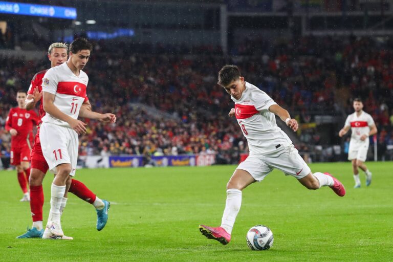 September 6, 2024, Cardiff, South Glamorgan, United Kingdom: Arda GÃ¼ler of TÃ¼rkiye in action during the UEFA Nations League - League B - Group 4 - Wales v Turkey at Cardiff City Stadium, Cardiff, United Kingdom, 6th September 2024. (Credit Image: © Gareth Evans/News Images via ZUMA Press Wire) 
LIGA NARODOW UEFA PILKA NOZNA SEZON 2024/2025
WALIA v TURCJA
FOT. ZUMA/newspix.pl / 400mm.pl

POLAND ONLY !!!
---
newspix.pl / 400mm.pl