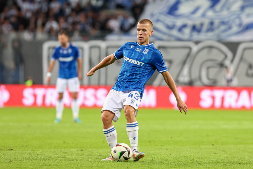 2024.09.14 Poznan
Pilka nozna Ekstraklasa sezon 2024/2025
Lech Poznan - Jagiellonia Bialystok
N/z Antoni Kozubal
Foto Pawel Jaskolka / PressFocus

2024.09.14 Poznan
Football Polish Ekstraklasa season 2024/2025
Lech Poznan - Jagiellonia Bialystok
Credit: Pawel Jaskolka / PressFocus