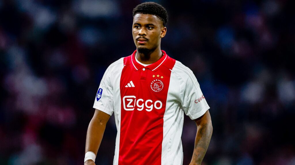 AMSTERDAM, 18-09-2024 , JohanCruijff Arena, football, Eredivisie, season 2024 / 2025, during the match Ajax - Fortuna Sittard, Ajax player Jorrel Hato (Photo by Pro Shots/Sipa USA)
2024.09.19 Amsterdam
pilka nozna , liga holenderska
Ajax Amsterdam - Fortuna Sittard
Foto Niels Boersema/Pro Shots/SIPA USA/PressFocus

!!! POLAND ONLY !!!