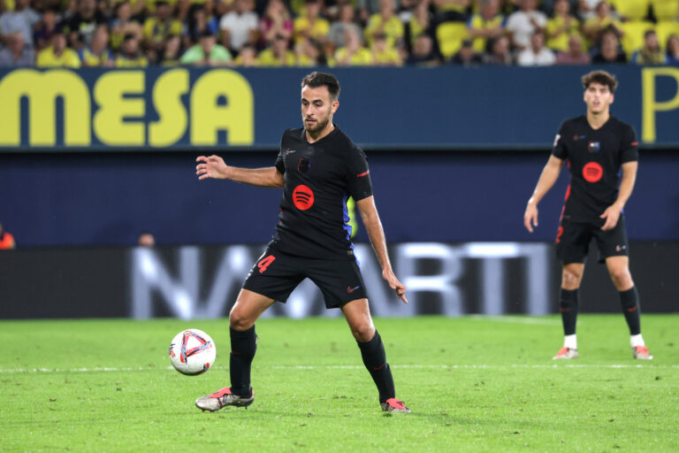 SPAIN, VILLARREAL, SEPTEMBRE 22. Eric Garcia of FC Barcelona during the LaLiga EA Sports match between Villarreal CF and FC Barcelona. on September 22, 2024 at Estadio de la Ceramica in  in Villarreal, Spain. Photo by Manuel Blondeau/ AOP.Press//AOPPRESS_15440096/Credit:Manuel Blondeau/AOP.Press/SIPA/2409231552
2024.09.23 Villarreal
pilka nozna liga hiszpanska
Villarreal CF - FC Barcelona
Foto Manuel Blondeau/AOP/SIPA/PressFocus

!!! POLAND ONLY !!!