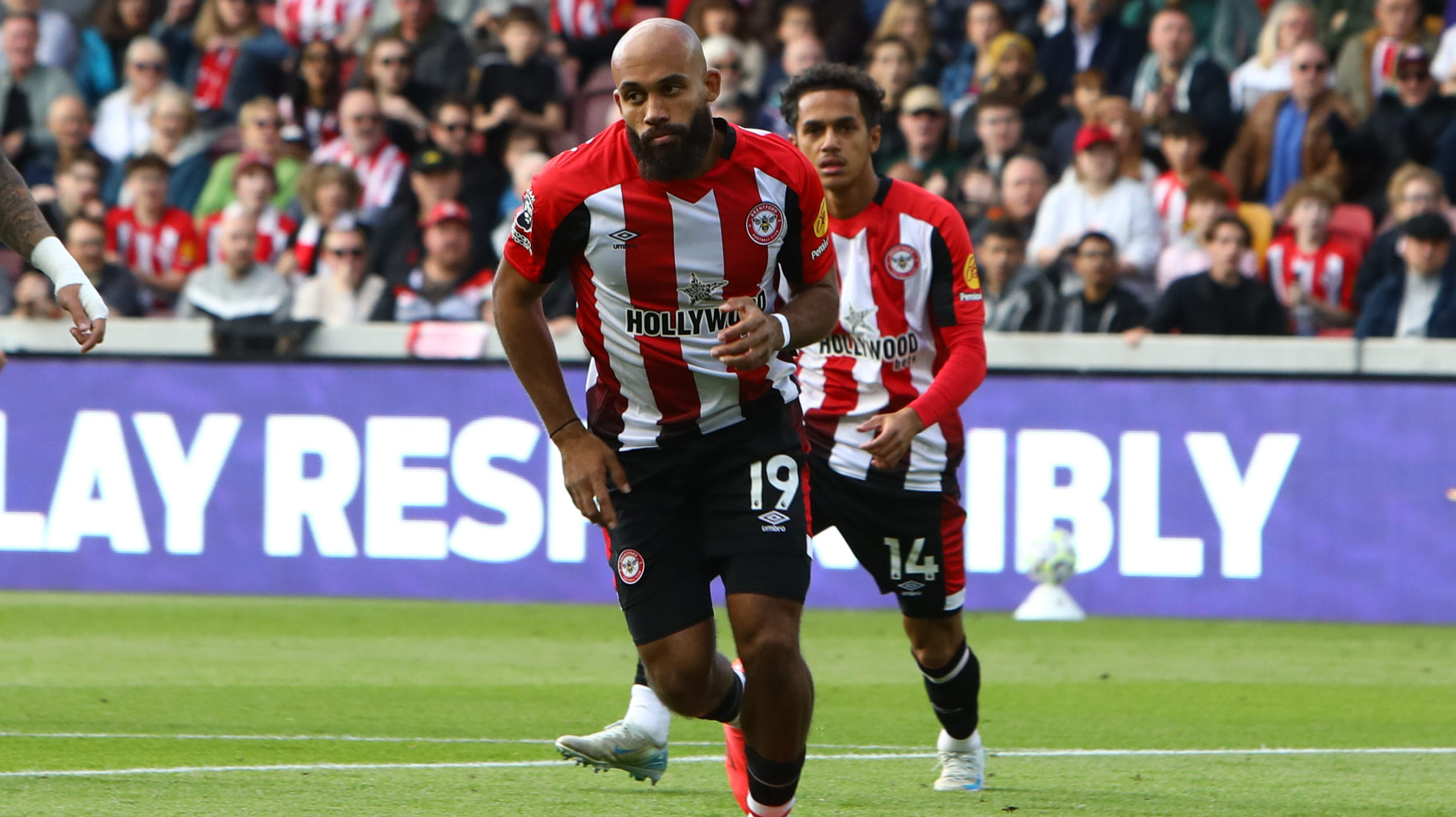 London, England, September 28th 2024: Bryan Mbeumo (19 Brentford) celebrates after scoring a goal during the Premier League game between Brentford and West Ham United at Gtech Community Stadium in London, England  (Alexander Canillas/SPP) (Photo by Alexander Canillas/SPP/Sipa USA)
2024.09.28 London
pilka nozna liga angielska
Brentford - West Ham United
Foto Alexander Canillas/SPP/SIPA USA/PressFocus

!!! POLAND ONLY !!!