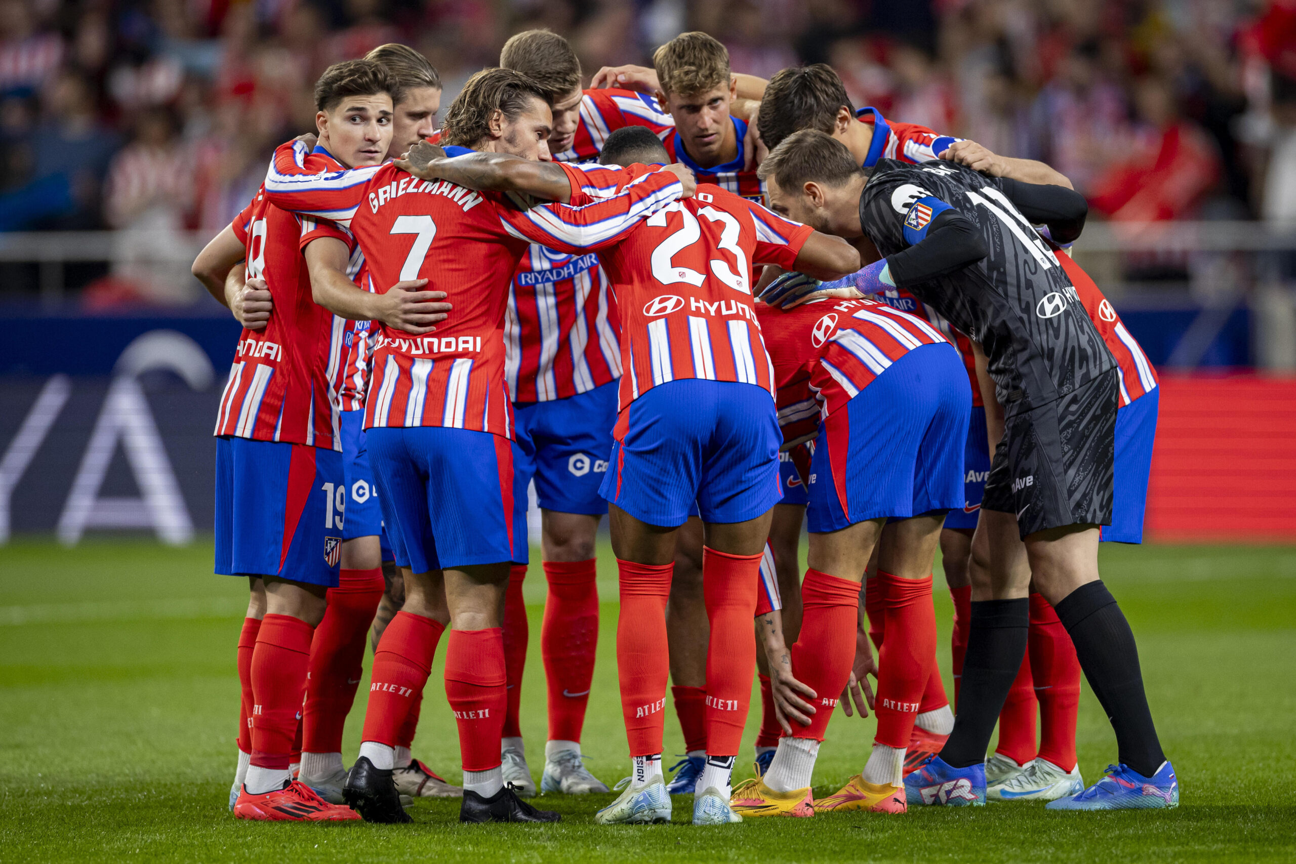 September 29, 2024, Madrid, Espagne: Atletico de Madrid players seen reunited before the LaLiga EA Sports match between Atletico de Madrid and Real Madrid CF at CÃ­vitas Metropolitano on September 29, 2024 in Madrid, Spain. (Credit Image: © Panoramic via ZUMA Press)
LIGA HISZPANSKA PILKA NOZNA SEZON 2024/2025
FOT. ZUMA/newspix.pl / 400mm.pl
POLAND ONLY!
---
newspix.pl / 400mm.pl