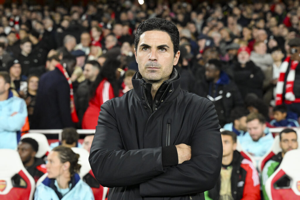 October 1, 2024, London, United Kingdom: LONDON, ENGLAND - OCTOBER 1: Arsenal Head Coach Mikel Arteta looks on during the UEFA Champions League 2024/25 League Phase MD2 match between Arsenal FC and Paris Saint-Germain at Emirates Stadium on October 1, 2024 in London, England. (Credit Image: © Panoramic via ZUMA Press) 
LIGA MISTRZOW UEFA PILKA NOZNA SEZON 2024/2025
FOT. ZUMA/newspix.pl / 400mm.pl

POLAND ONLY !!!
---
newspix.pl / 400mm.pl