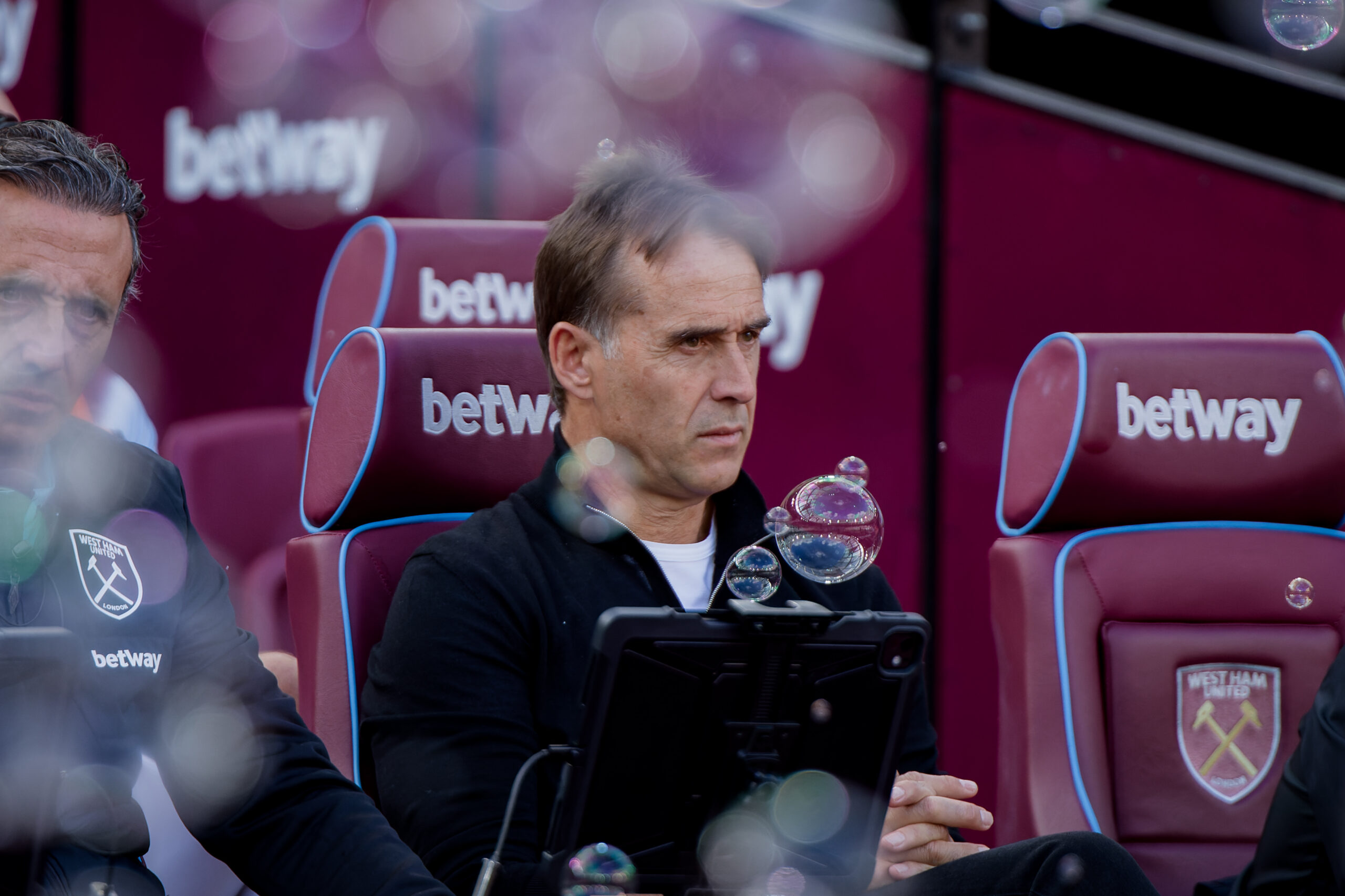 London, England, October 05 2024: Julen Lopetegui (West Ham manager) before the Premier League game between West Ham and Ipswich Town at London Stadium in London, England.  (Pedro Porru/SPP) (Photo by Pedro Porru/SPP/Sipa USA)
2024.10.05 Londyn
Pilka nozna , Liga Angielska
West Ham United - Ipswich Town
Foto Pedro Porru/SPP/SIPA USA/PressFocus

!!! POLAND ONLY !!!