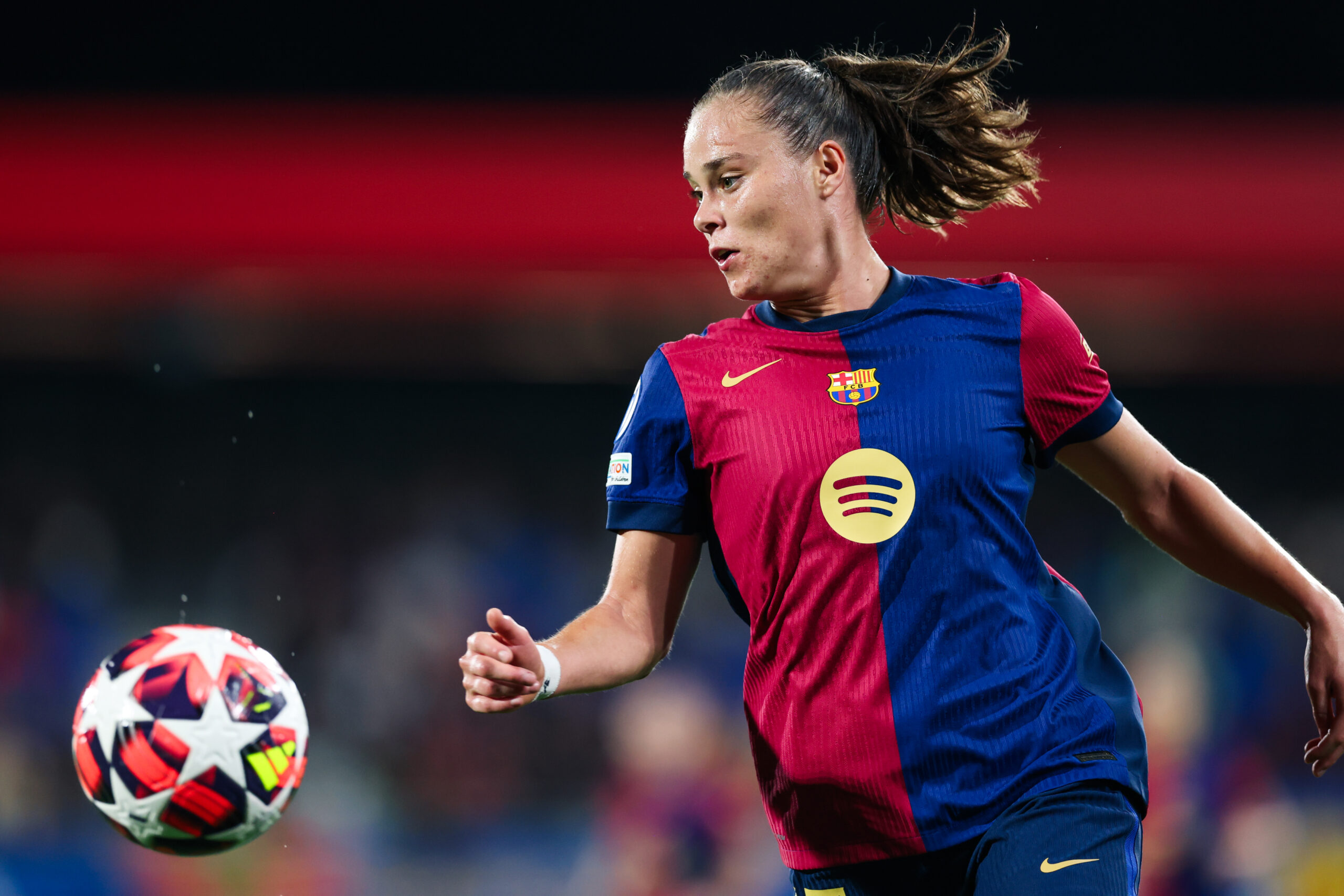 Barcelona, Spain, Oct 15th 2024: Ewa Pajor (17 FC Barcelona) in action during the UEFA Womens Champions League football match between FC Barcelona and Hammarby at the Johan Cruyff Stadium in Barcelona, Spain  (Judit Cartiel/SPP) (Photo by Judit Cartiel/SPP/Sipa USA)
2024.10.16 Barcelona
pilka nozna liga mistrzyn
FC Barcelona - Hammarby
Foto SPP/SIPA USA/PressFocus

!!! POLAND ONLY !!!