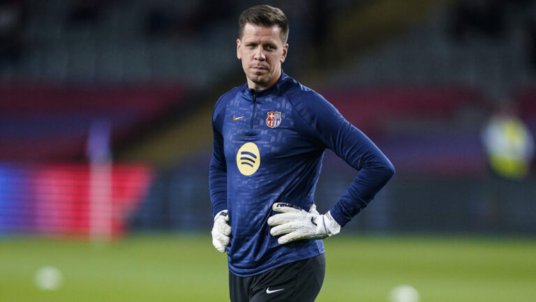 Wojciech Szczesny of FC Barcelona during the La Liga EA Sports match between FC Barcelona and Sevilla FC played at Lluis Companys Stadium on October 20, 2024 in Barcelona, Spain. (Photo by Sergio Ruiz / Imago)  (Photo by pressinphoto/Sipa USA)
2024.10.20 Barcelona
pilka nozna liga hiszpanska
FC Barcelona - Sevilla FC
Foto pressinphoto/SIPA USA/PressFocus

!!! POLAND ONLY !!!