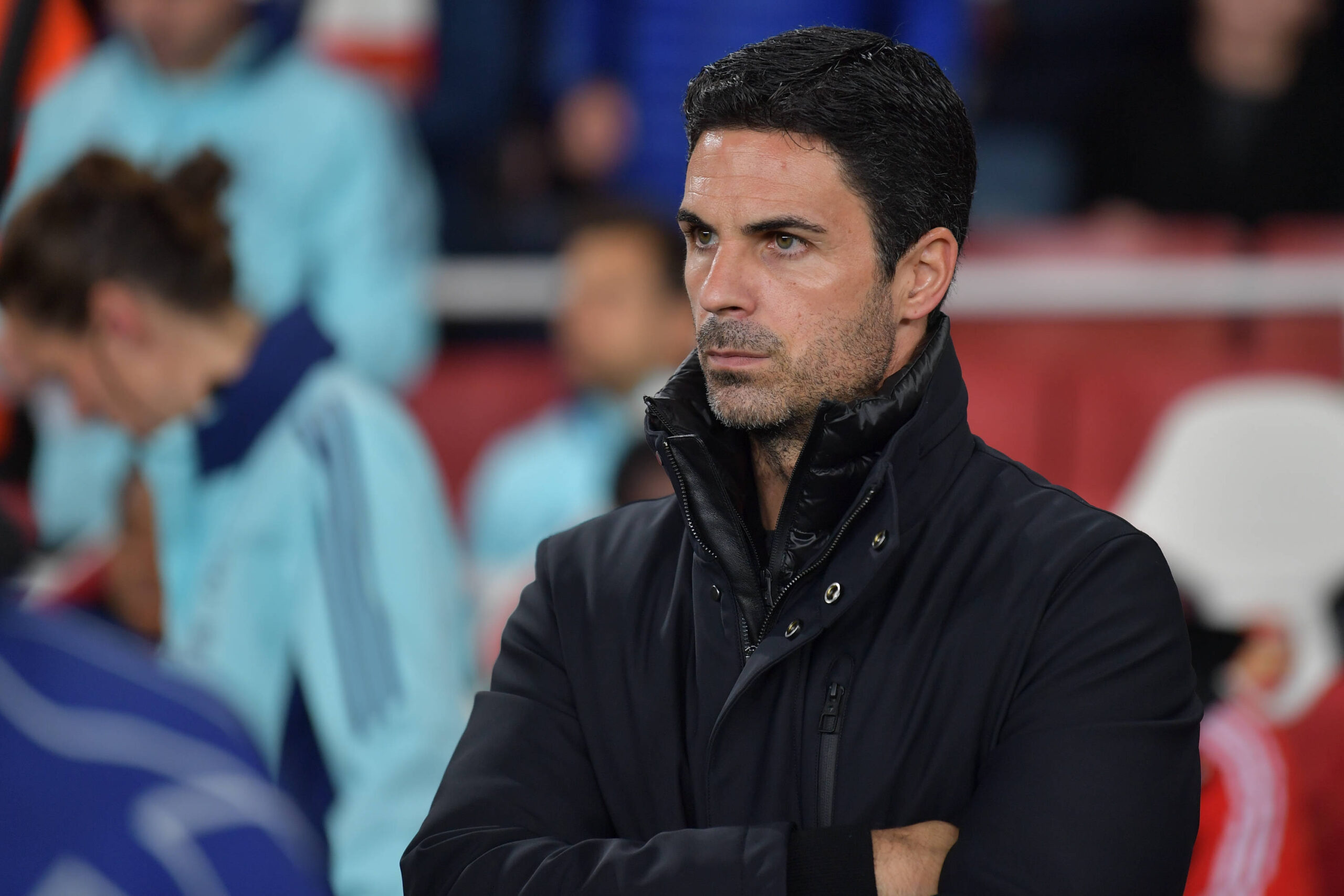 Mikel Arteta Head Coach Arsenal FC at the start of the UEFA Champions League match between Arsenal and Shakhtar Donetsk at the Emirates Stadium, London, England on 22 October 2024. Photo by Phil Hutchinson.
Editorial use only, license required for commercial use. No use in betting, games or a single club/league/player publications.//UKSPORTSPICS_UK01189/Credit:Phil Hutchinson/UK Sports/SIPA/2410231114
2024.10.24 Londyn
pilka nozna liga mistrzow
Arsenal Londyn - Szachtar Donieck
Foto Phil Hutchinson/UK Sports/SIPA/PressFocus

!!! POLAND ONLY !!!