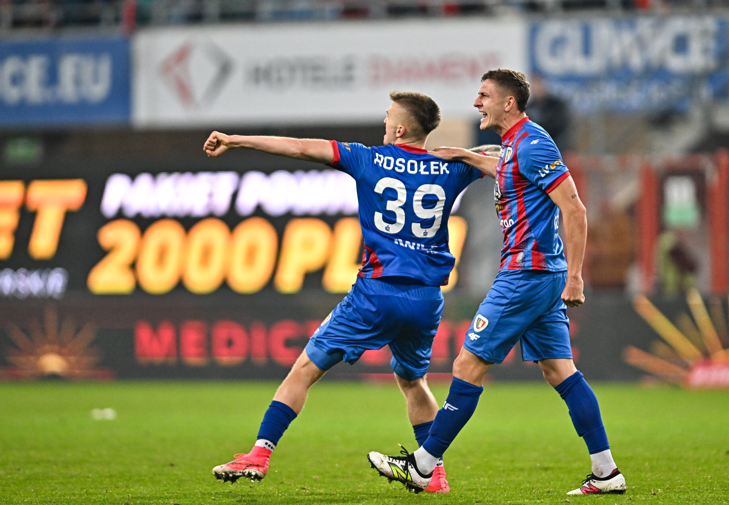 2024.10.25 Gliwice
Pilka nozna PKO Ekstraklasa sezon 2024/2025
Piast Gliwice - Lechia Gdansk
N/z Bramka gol radosc Maciej Rosolek Fabian Piasecki
Foto Lukasz Sobala / PressFocus

2024.10.25 Gliwice
Football Polish League PKO Ekstraklasa season 2024/2025
Piast Gliwice - Lechia Gdansk
Bramka gol radosc Maciej Rosolek Fabian Piasecki
Credit: Lukasz Sobala / PressFocus