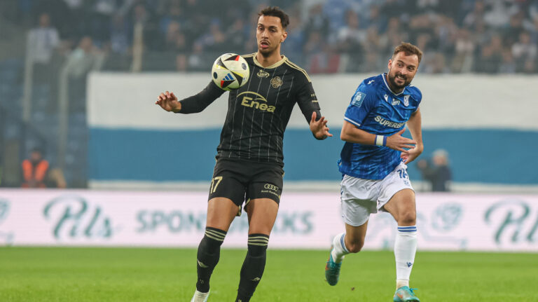 2024.10.26 Poznan
Pilka nozna Ekstraklasa sezon 2024/2025
Lech Poznan - Radomiak Radom
N/z Leonardo Rocha
Foto Pawel Jaskolka / PressFocus

2024.10.26 Poznan
Football Polish Ekstraklasa season 2024/2025
Lech Poznan - Radomiak Radom
Credit: Pawel Jaskolka / PressFocus