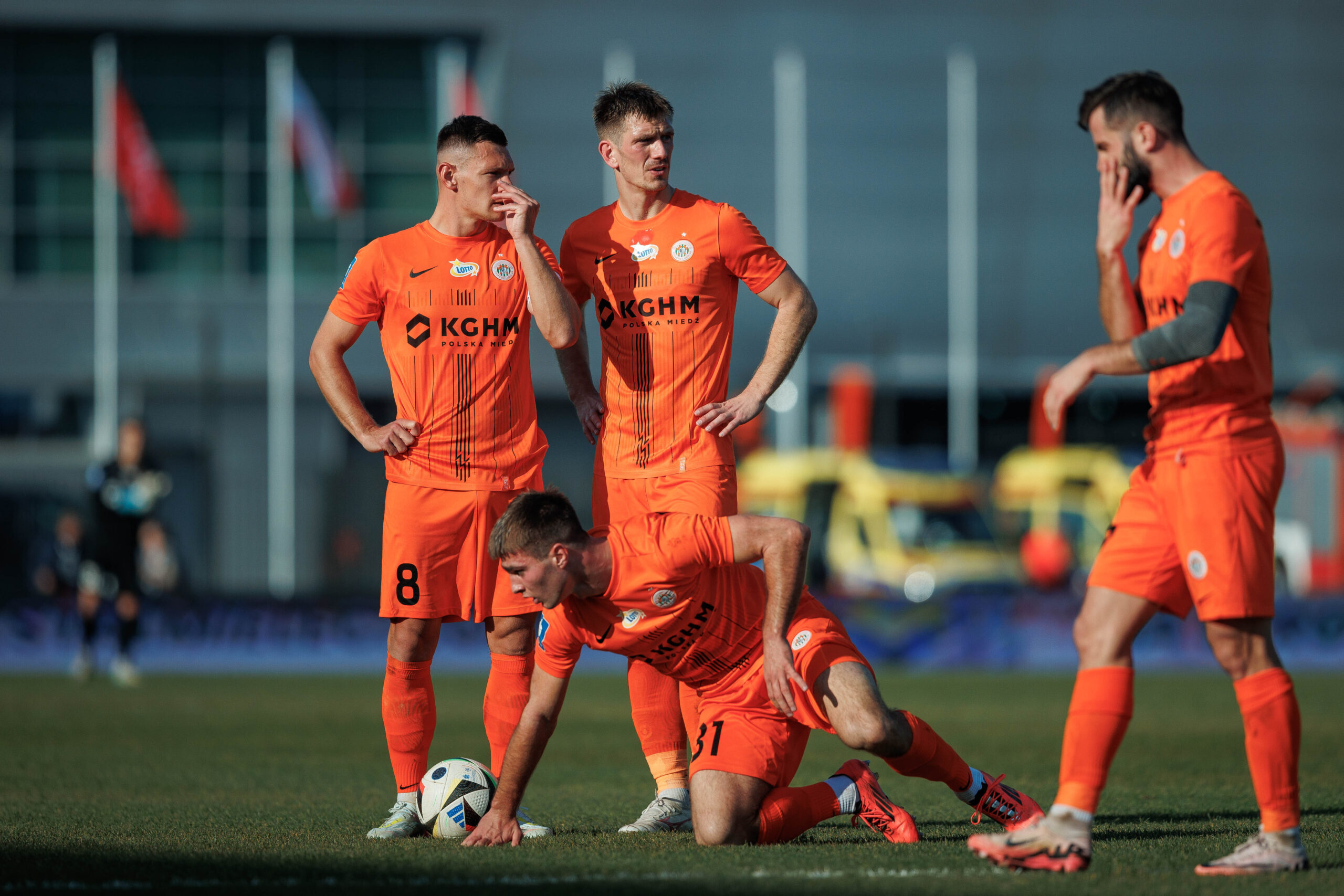 2024.10.27 Mielec
Pilka nozna PKO Ekstraklasa sezon 2024/2025
Stal Mielec - KGHM Zaglebie Lubin
N/z Damian Dabrowski Michal Nalepa Igor Orlikowski Mateusz Wdowiak
Foto Tomasz Folta / PressFocus

2024.10.27 Mielec
Football PKO Ekstraklasa season 2024/2025
Stal Mielec - KGHM Zaglebie Lubin
Damian Dabrowski Michal Nalepa Igor Orlikowski Mateusz Wdowiak
Credit: Tomasz Folta / PressFocus