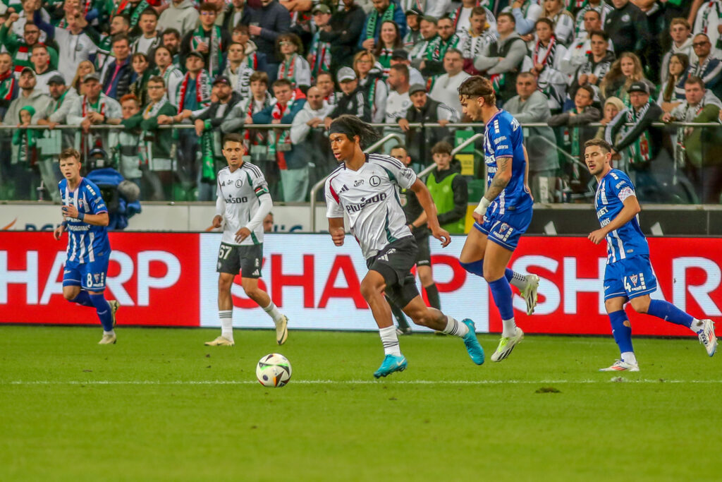 WARSZAWA  28.09.2024
PKO EKSTRAKLASA  MECZ LEGIA WARSZAWA WARSAW - GORNIK ZABRZE
MAXI OYEDELE
FOT. MARCIN SZYMCZYK/400mm.pl