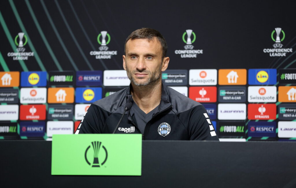 BACKA TOPOLA 23.10.2024
KONFERENCJA PRASOWA FK TSC PRZED MECZEM LIGA KONFERENCJI --- FK TSC PRESS CONFERENCE BEFORE UEFA CONFERENCE LEAGUE MATCH
JOVAN DAMJANOVIC
FOT. PIOTR KUCZA/400mm.pl