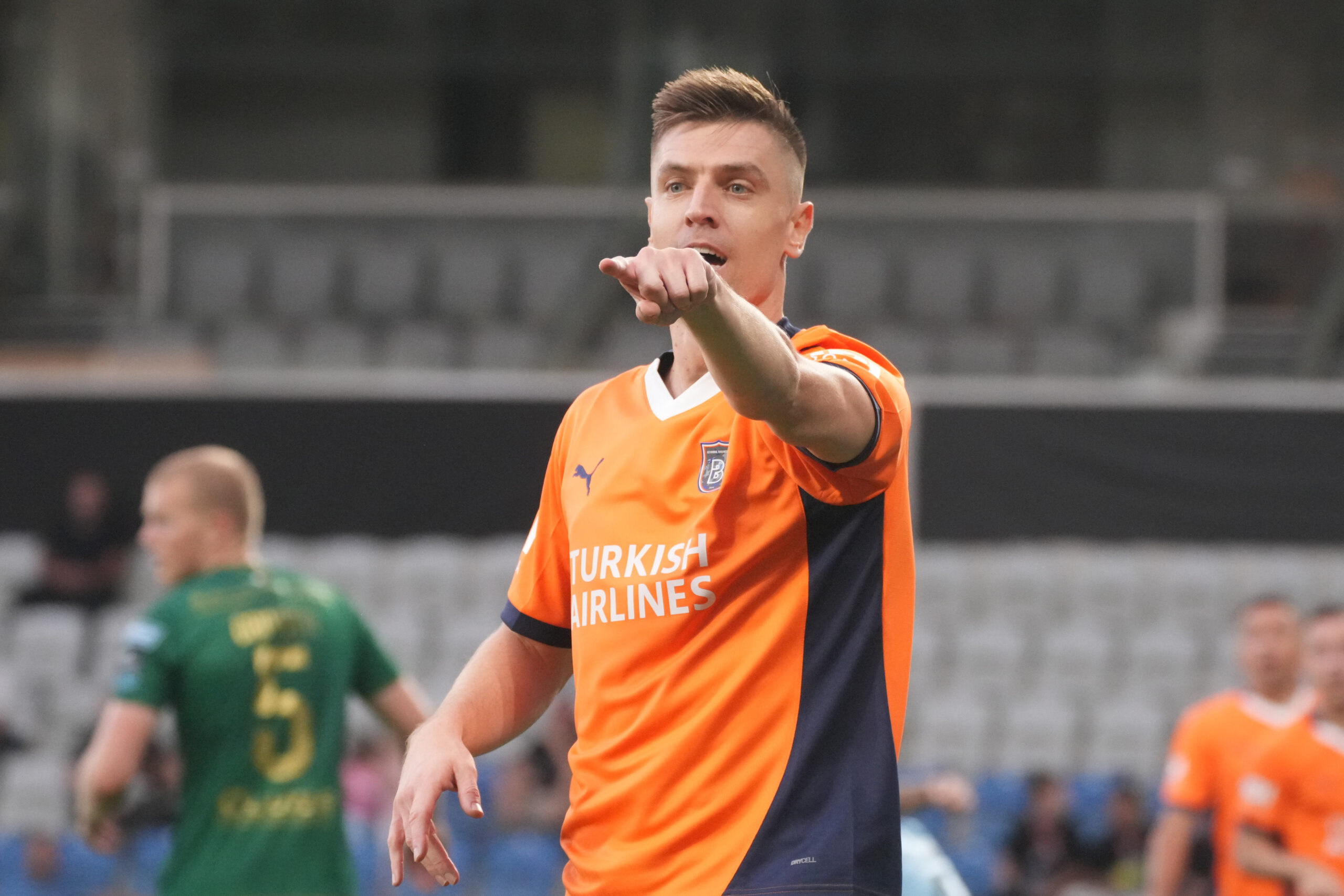 Krzysztof Piatek of Istanbul Basaksehir reacts  during the  UEFA Conference League Play-Offs Second Leg match between Istanbul Basaksehir and St Patrick&#039;s Athletic at Basaksehir Fatih Terim Stadyumu on August 28, 2024 in Istanbul, Turkey. (Photo by Seskimphoto ) 
KWALIFIKACJE LIGA KONFERENCJI EUROPY UEFA PILKA NOZNA SEZON 2024/2025
FOT. SESKIMPHOTO/newspix.pl / 400mm.pl

TURKEY, GERMANY, AUSTRIA AND UK OUT !!!
---
newspix.pl / 400mm.pl