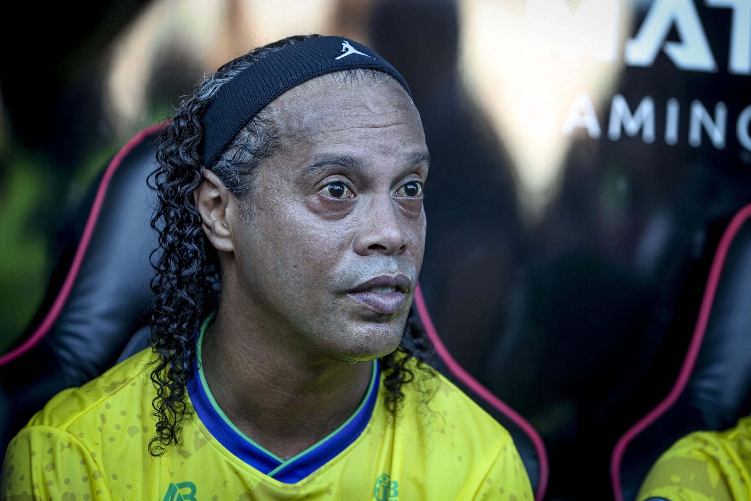 Ronaldinho Gaucho during the friendly match Jogo das Estrelas Legends game between the Friends of Ronaldinho Gaucho and Portugal, at the JosĂ Gomes Stadium on August 25, 2024 in Amadora Portugal Jogo das Estrelas - Friends of Ronaldinho Gaucho Copyright: xValterxGouveia/SPPx spp-en-VaGo-VG_L4916,Image: 901635267, License: Rights-managed, Restrictions: PUBLICATIONxNOTxINxBRAxMEX, Model Release: no, Credit line: Valter Gouveia/SPP / imago sport / Forum