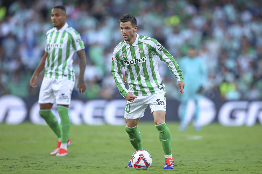 ESP: Real Betis-RCD Espanyol. LaLiga EA Sports, date 8 Giovani Lo Celso of Real Betis during the La Liga EA Sports match between Real Betis and RCD Espanyol played at Benito Villamarin Stadium on September 29, 2024 in Sevilla, Spain. kpng Copyright: xAntonioxPozox/xPRESSINPHOTOx AP_240929_5156,Image: 914433049, License: Rights-managed, Restrictions: , Model Release: no, Credit line: Antonio Pozo / PRESSINPHOTO / imago sport / Forum