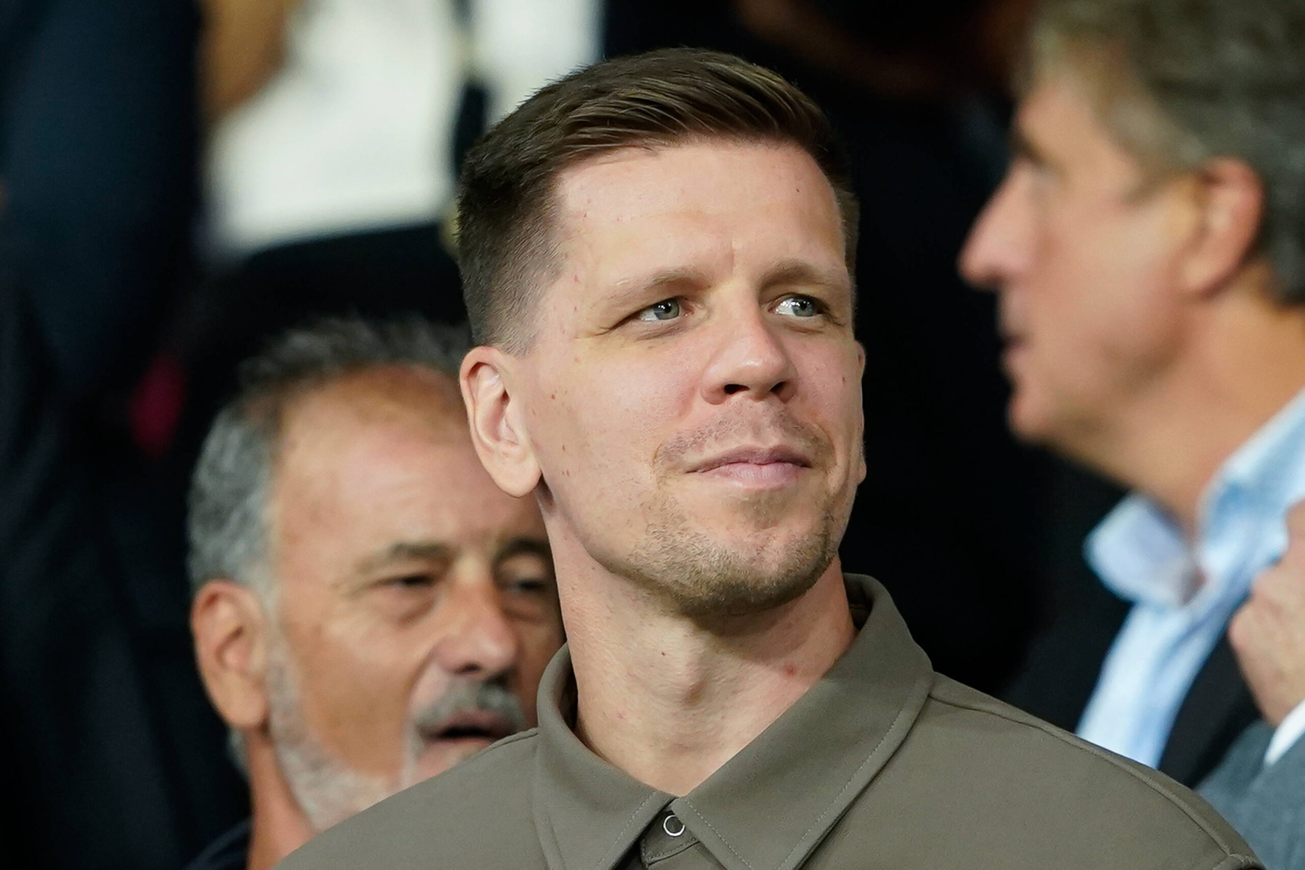 01/10/2024, Barcelona, Estadi Olimpic Lluis Companys, UEFA Champions League: FC Barcelona, Barca vs. BSC Young Boys, Portrait headshot/close up of Wojciech Szczesny in the stands Barcelona Estadi Olimpic Lluis Companys Cataluna Spain *** 01 10 2024, Barcelona, Estadi Olimpic Lluis Companys, UEFA Champions League FC Barcelona vs BSC Young Boys, Portrait headshot close up of Wojciech Szczesny in the stands Barcelona Estadi Olimpic Lluis Companys Cataluna Spain Copyright: xJustPictures.ch/DanielaxPorcellix jp-en-DaPo-20241001-_DP11849,Image: 914976290, License: Rights-managed, Restrictions: , Model Release: no, Credit line: Daniela Porcelli / imago sport / Forum