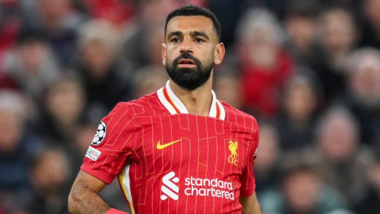 UEFA Champions League - League Stage Liverpool v Bologna Mohamed Salah of Liverpool looks on during the UEFA Champions League - League Stage match Liverpool vs Bologna at Anfield, Liverpool, United Kingdom, 2nd October 2024 Photo by Liverpool Anfield Merseyside United Kingdom Copyright: xCraigxThomas/NewsxImagesx,Image: 915555325, License: Rights-managed, Restrictions: , Model Release: no, Credit line: Craig Thomas/News Images / imago sport / Forum