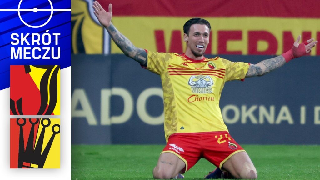 SKRÓT MECZU: Jagiellonia Białystok 3:1 Korona Kielce