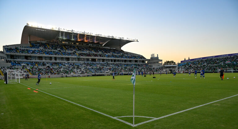 Illustration picture shows the stadium ahead of a soccer game between Cypriot Omonia Nicosia and Belgian KAA Gent in Nicosia, Cyprus on Thursday 25 August 2022, the return leg of the play-offs for the UEFA Europa League competition. BELGA PHOTO DAVID CATRY (Photo by DAVID CATRY/Belga/Sipa USA)
2022.08.25 Nikozja
pilka nozna liga europy
Omonia Nikozja - KAA Gent
Foto Belga/SIPA USA/PressFocus

!!! POLAND ONLY !!!