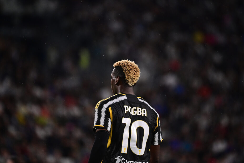 Foto Marco Alpozzi/LaPresse 27 Agosto 2023 - Torino, Italia - Sport, Calcio - Juventus vs Bologna - Serie A TIM 2023 / 2024 - Allianz Stadium. Nella foto: Paul Pogba (Juventus FC)

Photo Marco Alpozzi/LaPresse August 27, 2023 - Turin, Italy Sport, Soccer - Juventus vs Bologna- Italian Serie A Football Championship 2023 / 2024 - Allianz Stadium. In the pic : Paul Pogba (Juventus FC) (Photo by Marco Alpozzi/LaPresse/Sipa USA)
2023.08.27 Turyn
pilka nozna liga wloska
Juventus Turyn - Bologna
Foto Marco Alpozzi/LaPresse/SIPA USA/PressFocus

!!! POLAND ONLY !!!