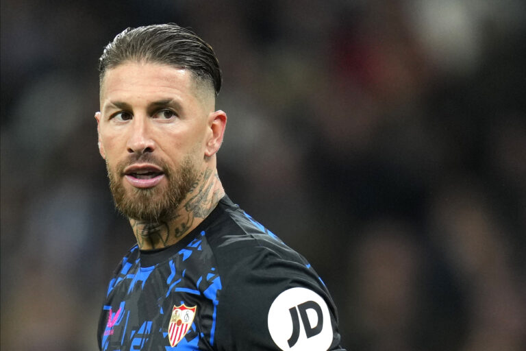 Sergio RamosÊof Sevilla FC during the La Liga match between Real Madrid and Sevilla FC played at Santiago Bernabeu Stadium on February 25, 2024 in Madrid, Spain. (Photo by Cesar Cebolla / pressinphoto / Sipa USA)PHOTO)
2024.02.27 Madryt
pilka nozna liga hiszpanska
Real Madryt - Sevilla FC
Foto pressinphoto/SIPA USA/PressFocus

!!! POLAND ONLY !!!