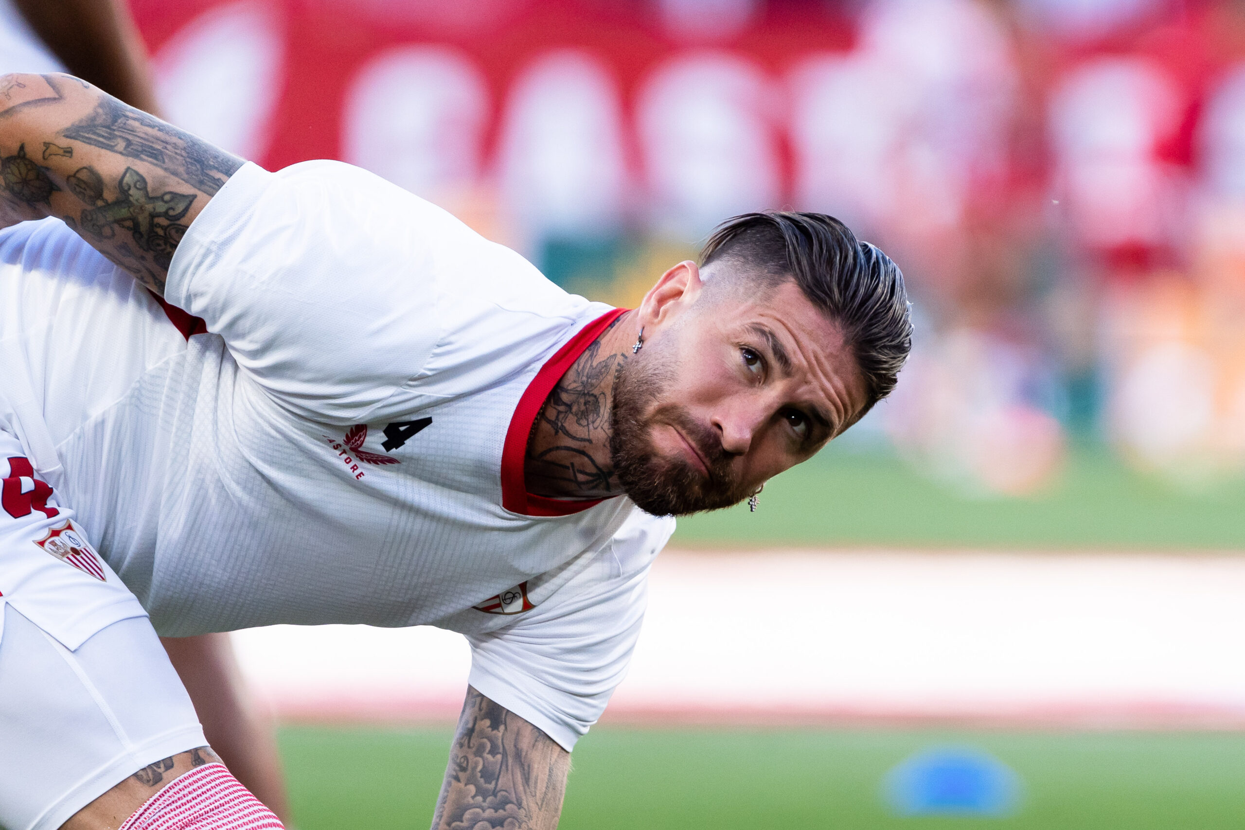 Sergio Ramos of Sevilla FC seen during the La Liga EA Sports match between Sevilla FC and Granada CF at Ramon Sanchez Pizjuan Stadium. Final score: Sevilla FC 3:0 Granada CF (Photo by Francis Gonzalez / SOPA Images/Sipa USA)
2024.05.05 Sewilla
pilka nozna  liga hiszpanska
Sevilla FC - Granada CF
Foto Francis Gonzalez/SOPA Images/SIPA USA/PressFocus

!!! POLAND ONLY !!!